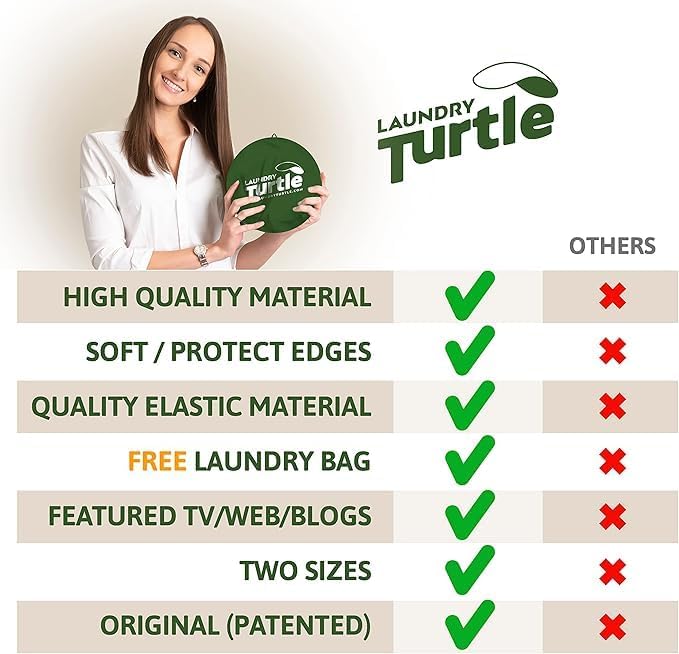 Laundry Turtle Collapsible Laundry Basket | Revolutionary Foldable Laundry