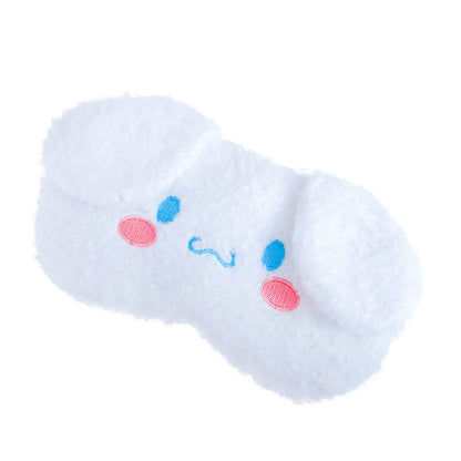 Cute Animal Sleeping Mask Soft Plush Blindfold Cute Rabbit Panda Koala Eye Cover Eyeshade for Kids Teens Girls Women (Flamingo)