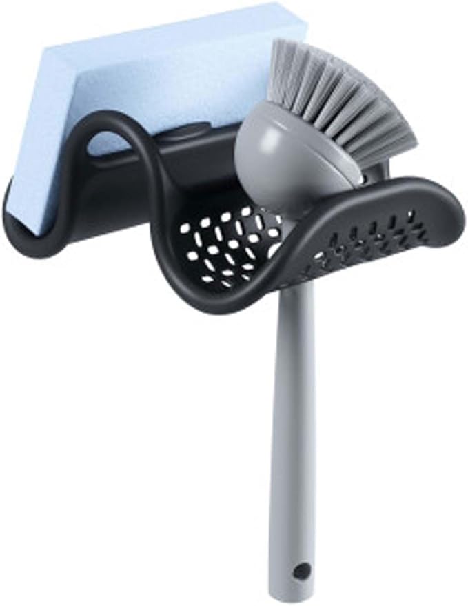 Umbra Sling Kitchen Sink Accessory, Double-Sided Sponge Holder