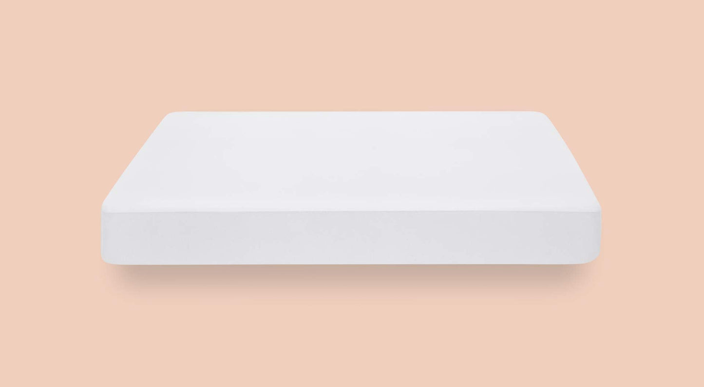 Casper Sleep Waterproof Mattress Protector, Queen, White