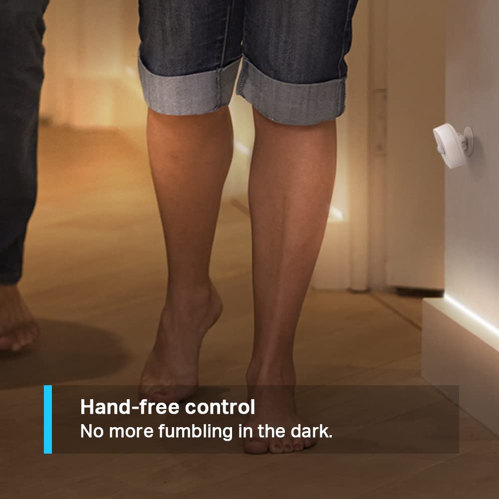 Tapo T100 Smart Motion Sensor, Motion Detectors, Wide Range Detection, Instant Alerts, Hands-Free Motion-Activated Lighting, Energy Saving, Battery Included(Packaging may vary)