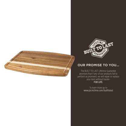 PICNIC TIME Disney Nightmare Before Christmas Ovale Acacia Cutting Board, Serving Board, Charcuterie Board, (Acacia Wood)