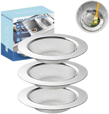 RQYEKDO Kitchen Sink Strainer Stainless Steel