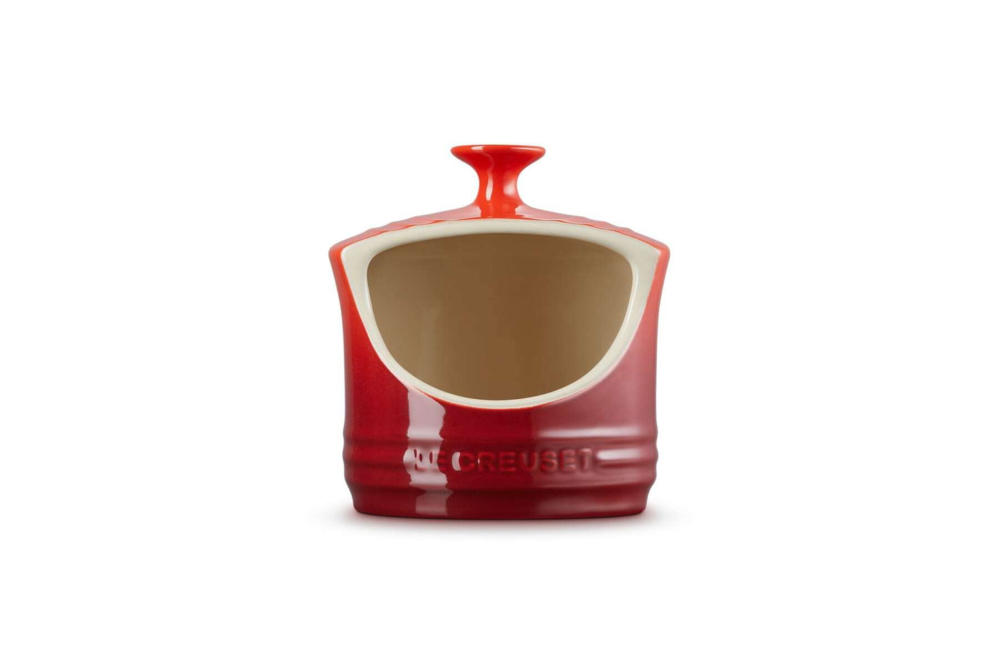 Le Creuset Stoneware Salt Crock, 10 oz., Cerise