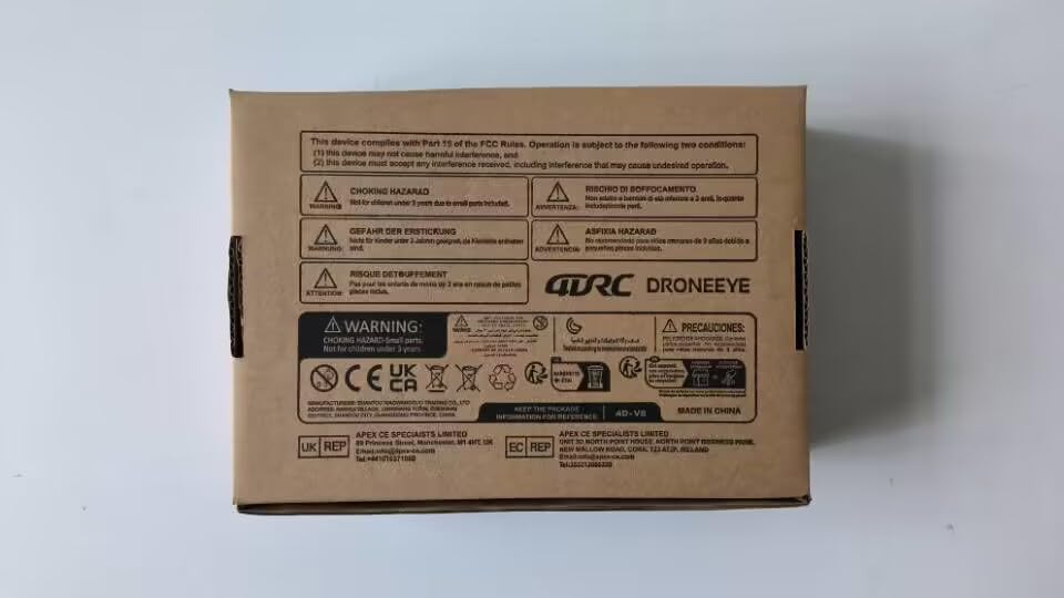 4DRC Mini Drone With 720P HD Camera For Kids, FPV 2.4G WiFi, Upgraded Propeller Guard, 3D Flip, Combat Mode, Induction Of Gravity, Altitude Hold, Headless Mode, One Key Take-Off/Landing, Toy Gift