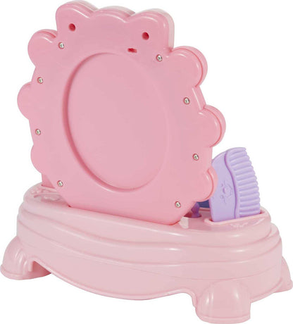 Fisher-Price Baby & Toddler Toy Laugh & Learn Magical Musical Mirror Pretend Vanity Set for Infants Ages 6+ Months (Amazon Exclusive)