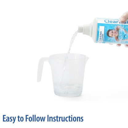 Clearwater Scale and Stain Controller Treatment for Filter Pumps, Hot Tubs, Spas and Pools, 1 Litre, White