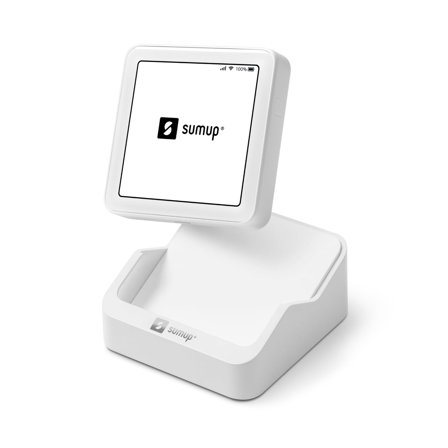 SumUp Solo Credit Card Payment Card Reader with Charging Station by SumUp. Full touch-screen interface with free SIM card with unlimited mobile data