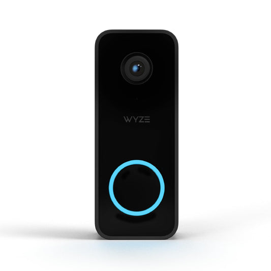 WYZE Wired Doorbell Camera v2, 2K Security Video Doorbell, Color Night Vision, 2-Way Audio, Package Monitor, Works with Alexa & Google Assistant (existing doorbell Wiring Required). Free Expert Setup