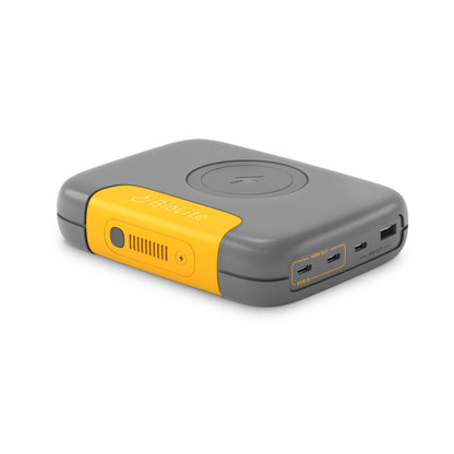 BioLite, Charge 20 PD, 6,000 mAh Multiple Device Portable Power Bank, 18 W USB-C in/Out and USB-A Out