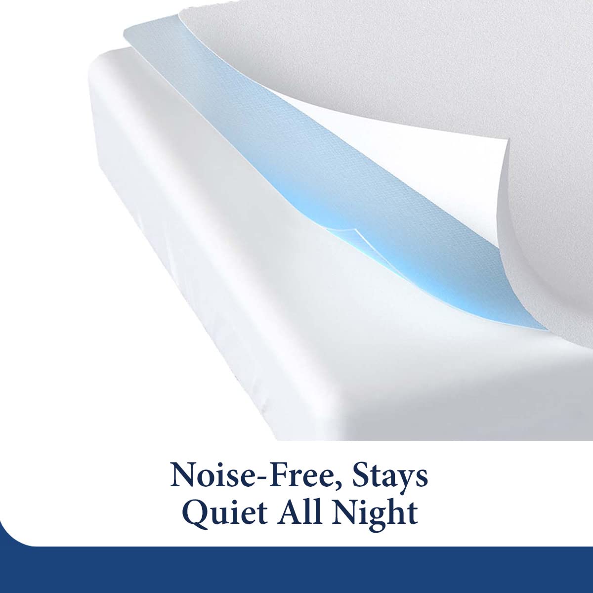 Cosy House Collection Luxury Mattress Protector - Blend of Rayon Derived from Bamboo - Master Bedroom Essentials - Ultra Soft Comfort, Stays Cool & Quiet - Premium Fitted Sheet Style (King) White