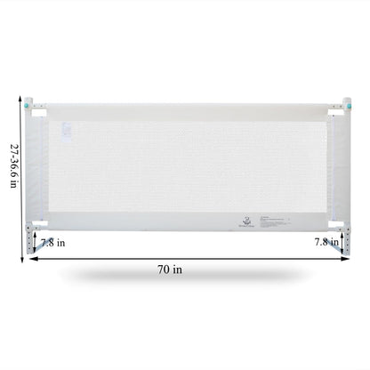Bed Rails for Toddlers Bed Guard for Double bed 180cm Guard Rail for Kids Safety Bed Rail for King/Super King Bed Baby Rail for Single bed Extra Tall Sleep Rail Bed Bumbers Bed Fence 1 Side