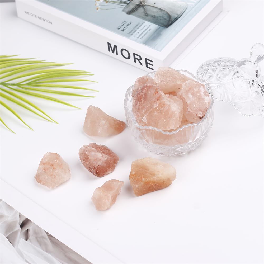 BEINUANCRYSTAL Natural Himalayan Saltwater Mine Crystals Home Decorations for Home 300g