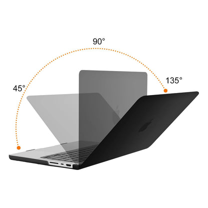 MOSISO Compatible with MacBook Pro 14 inch Case 2025 2024 2023 2022 2021 M4 M3 M2 M1 Pro Max A3112 A3185 A3401 A2918 A2992 A2779 A2442 Touch ID, Protective Plastic Hard Shell Cover, Black