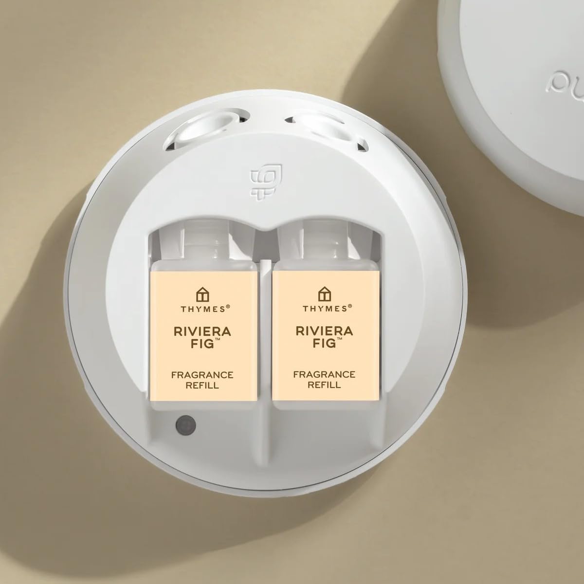 Thymes Pura Refills – 2 Pack of Oil Diffuser Scents – Long-Lasting Pura Diffuser Refills – Premium Home Fragrance – Notes Siberian Fir Needles, Cedarwood & Sandalwood (Frasier Fir, Pack of 2)