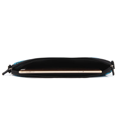 11.6-Inch Laptop Shoulder Messenger Carrying Bag Case Sleeve For 11" 11.6" 12" 12.5 inch Macbook/Notebook/Ultrabook/Chromebook, Mermaid Scale (Blue)