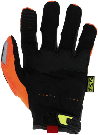 Mechanix Wear Hi-Viz M-Pact® Gloves (X-Large, Fluorescent Orange)