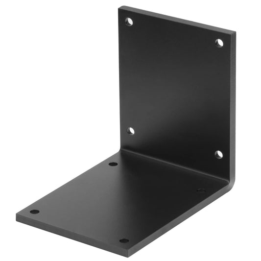 eoere 2 PCS 8"x 8" x 6" Heavy Duty Steel L Angle Bracket, Thickness 7/32", Max Load 660 lbs