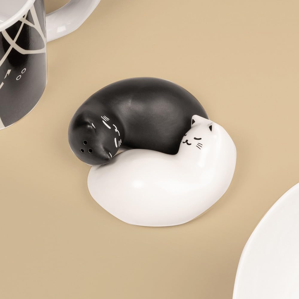 Kikkerland Purrfect Salt & Pepper Shakers