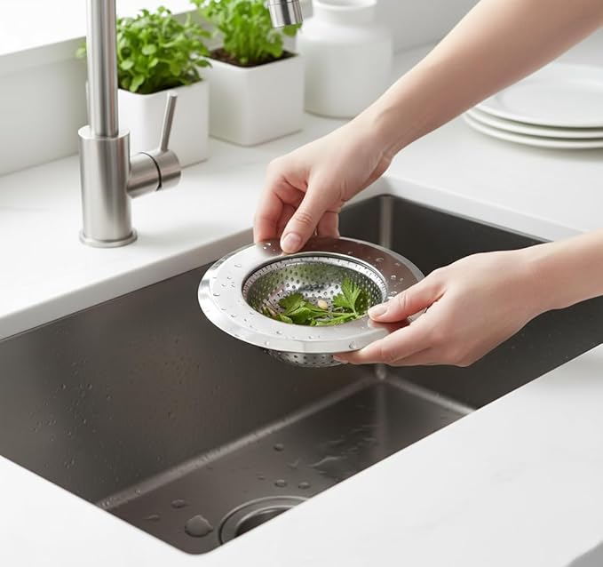 2-Pack 4.5 Inch Sink Strainers