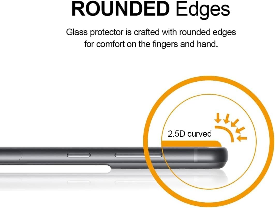 (2 Pack) Supershieldz Designed for Samsung Galaxy S21 FE 5G Tempered Glass Screen Protector, Anti Scratch, Bubble Free