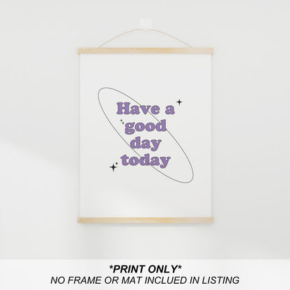 heilkee Purple Preppy Wall Decor Pastel Purple Aura Gradient Poster Trendy Funky Prints Inspirational Quotes Wall Art Set of 6 Spiritual Gifts for Women(UNFRAMED 8x10in)