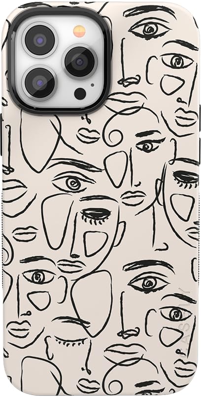 Casely iPhone 13 Pro Max Case | Black on Black | Compatible with MagSafe | Bold Protective Design