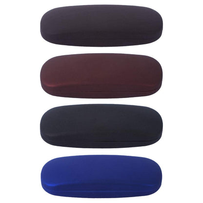 Yorgewd 4-Pack Glasses Case Hard Shell Eyeglasses Case Protective Casefits Most Glasses and Sunglasses Suitable for Men&Women