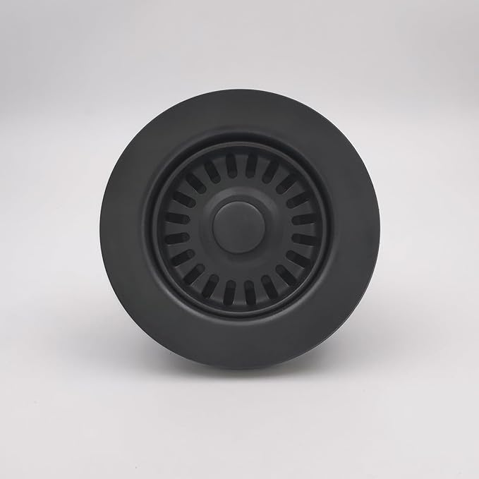 Black Polymer Drain Kitchen Sink Drain Assembly