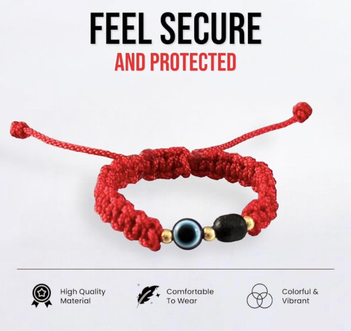 Red String Bracelet for the baby,Evil Eye Genuine Azabache Para el Mal de Ojo