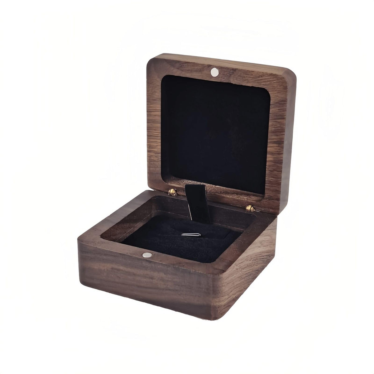 RUOMOODDZ Wooden necklace box necklace gift box for her necklace case men small necklace boxes for jewelry gift necklace jewelry gift boxes wooden pendant box Anniversary Birthday Christmas Gift Box