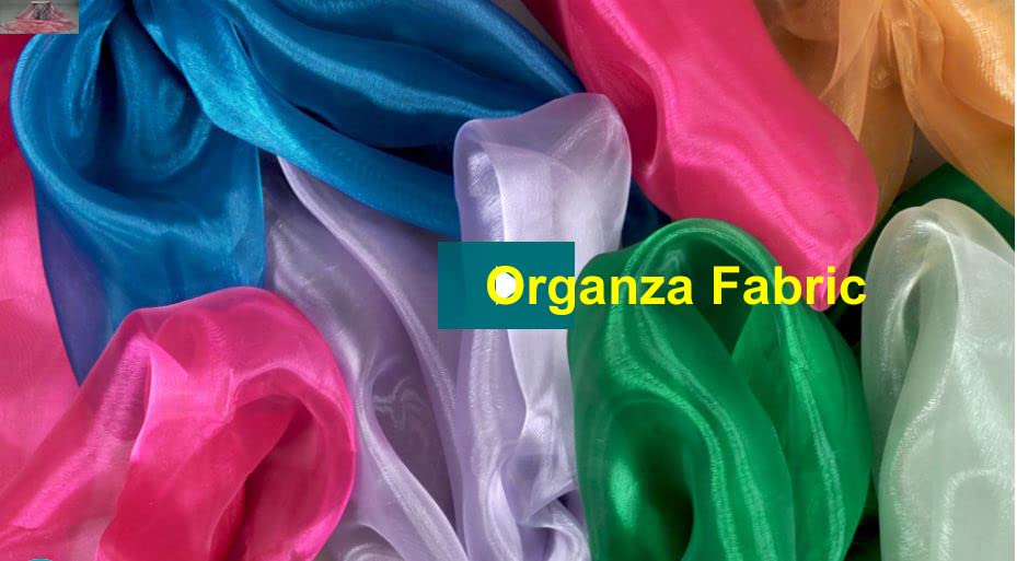 VDS Bronze Organza Fabric, 5 Yards Continuous, 45” Wide, Wedding Party Decoration Iridescent Crystal Sheer Shiny Organza Tulle Bridal Dress DIY Crafts Costume Sewing Backdrop Arch Cloth