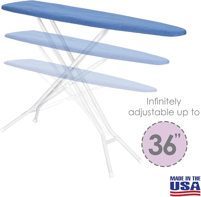 Full Size Ironing Board Made in USA – Dark Blue by Seymour Home Products 4
