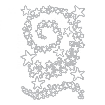 Sizzix Thinlits Dies Swirling Stars by Tim Holtz, 9-Pack, One Size, Multicolor - 663095