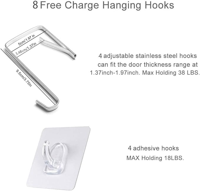 XL Hanging Hamper, Over The Door Hamper