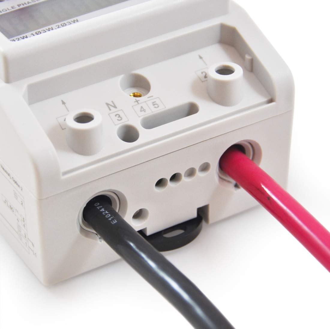 EKM Metering Single Phase kWh Meter, Pass-Through, 2 or 3-Wire, 120V up to 120/240V, 100A, 60Hz