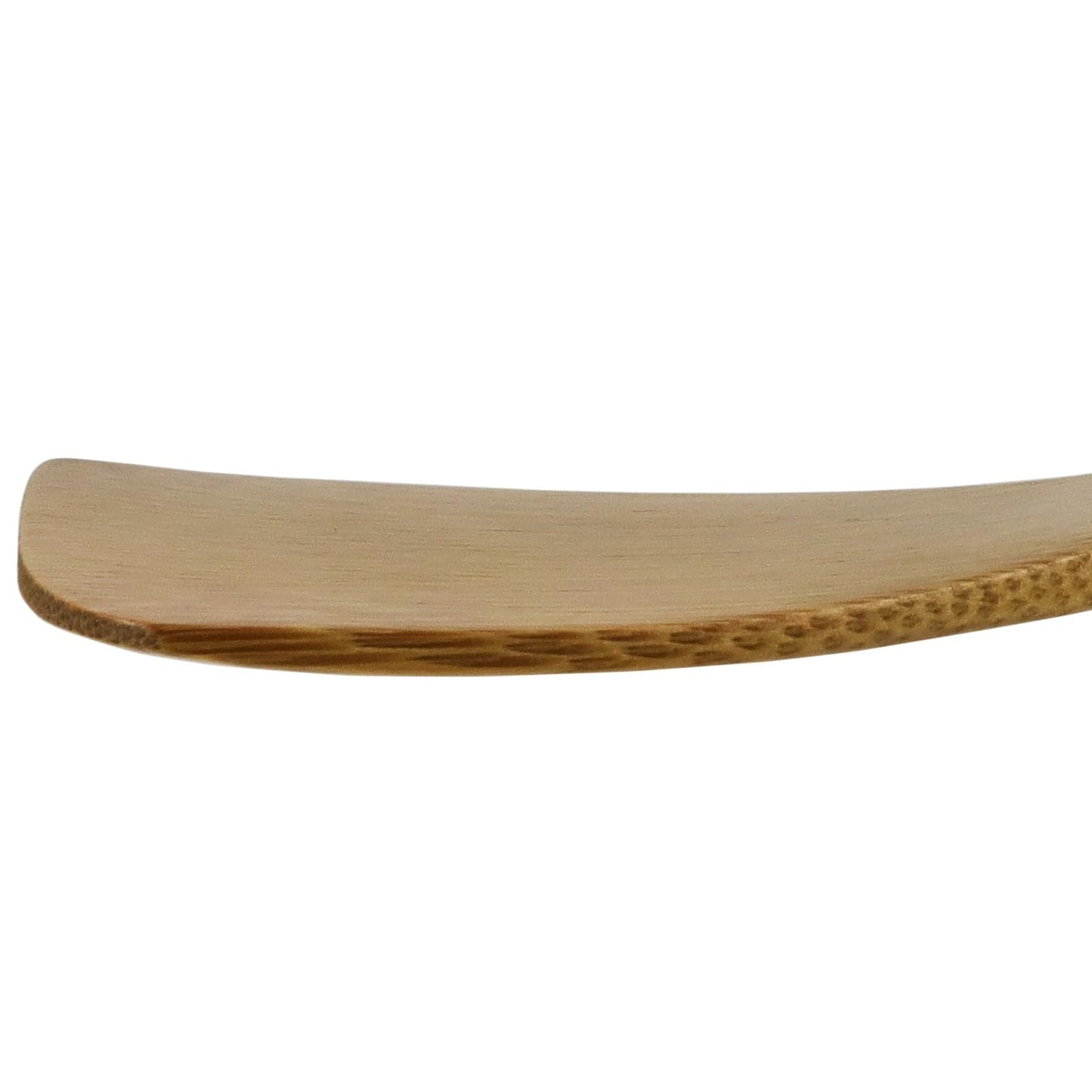 Morikuru Bamboo Miso Spatula 5.51 in (140mm), Scoop, Tool for Miso, Smoked Bamboo, Made in Japan