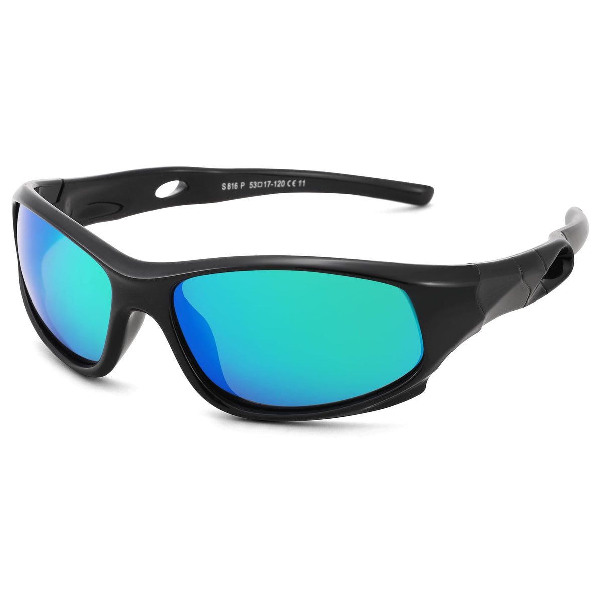 Pro Acme 3 Pack Kids Polarized Sunglasses for Boys Girls，Flexible TR90 Unbreakable Sports Baseball Sunglasses for Children Age 3-12, Medium
