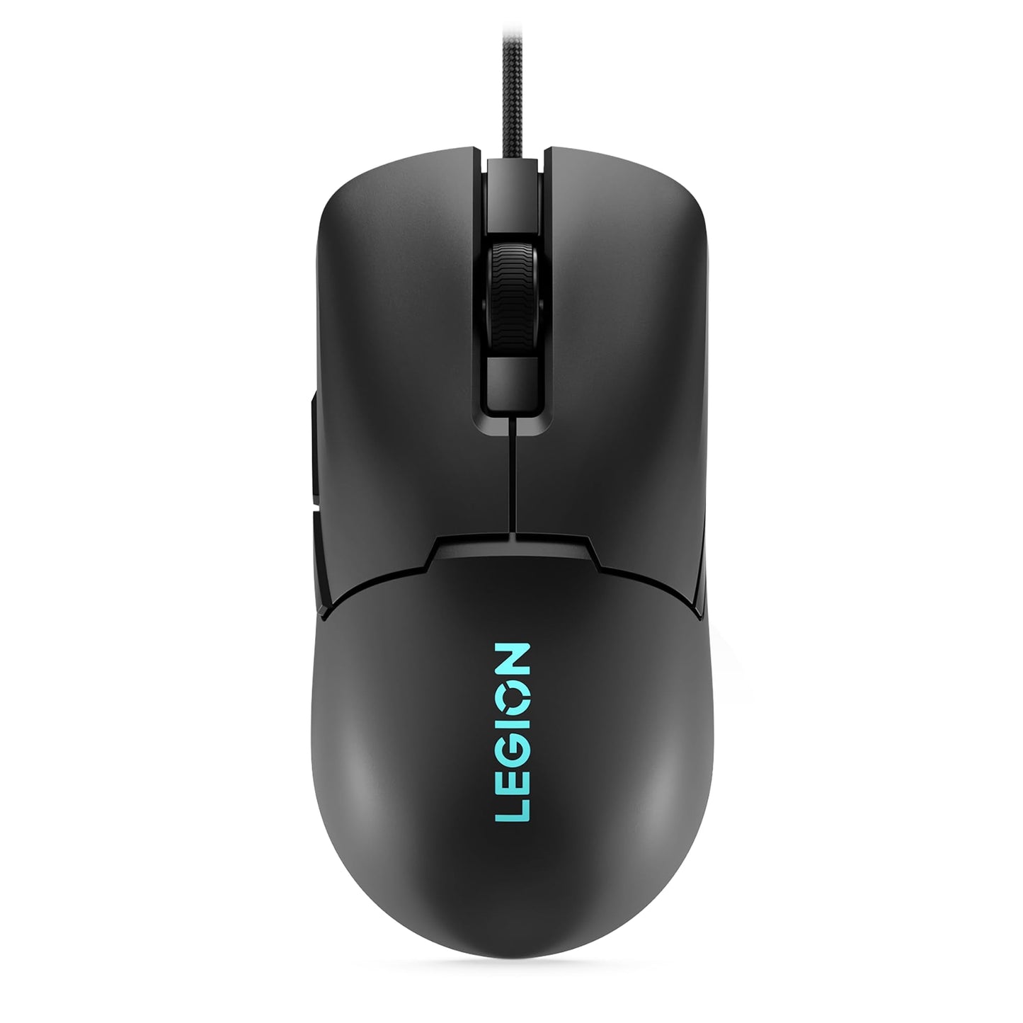 Lenovo Legion M410 Wireless RGB Gaming Mouse – 6 Button Palm Grip Mouse with 16,000 DPI, 53 Hour Rechargeable Battery, 2-Zone RGB Lighting, NVIDIA Reflex Compatible