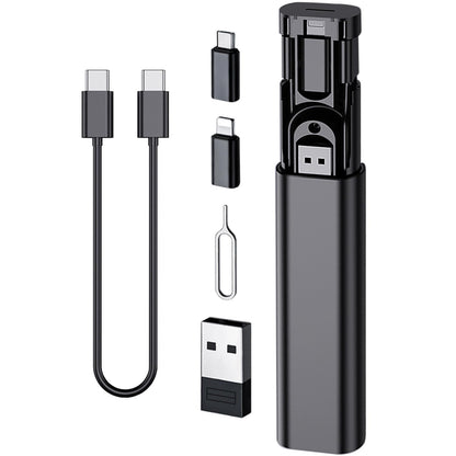Multi USB Charging Adapter Cable & Conversion Set, USB A to Type C & Lightning Adapter, 60W Fast Charging & Data Transfer Cable