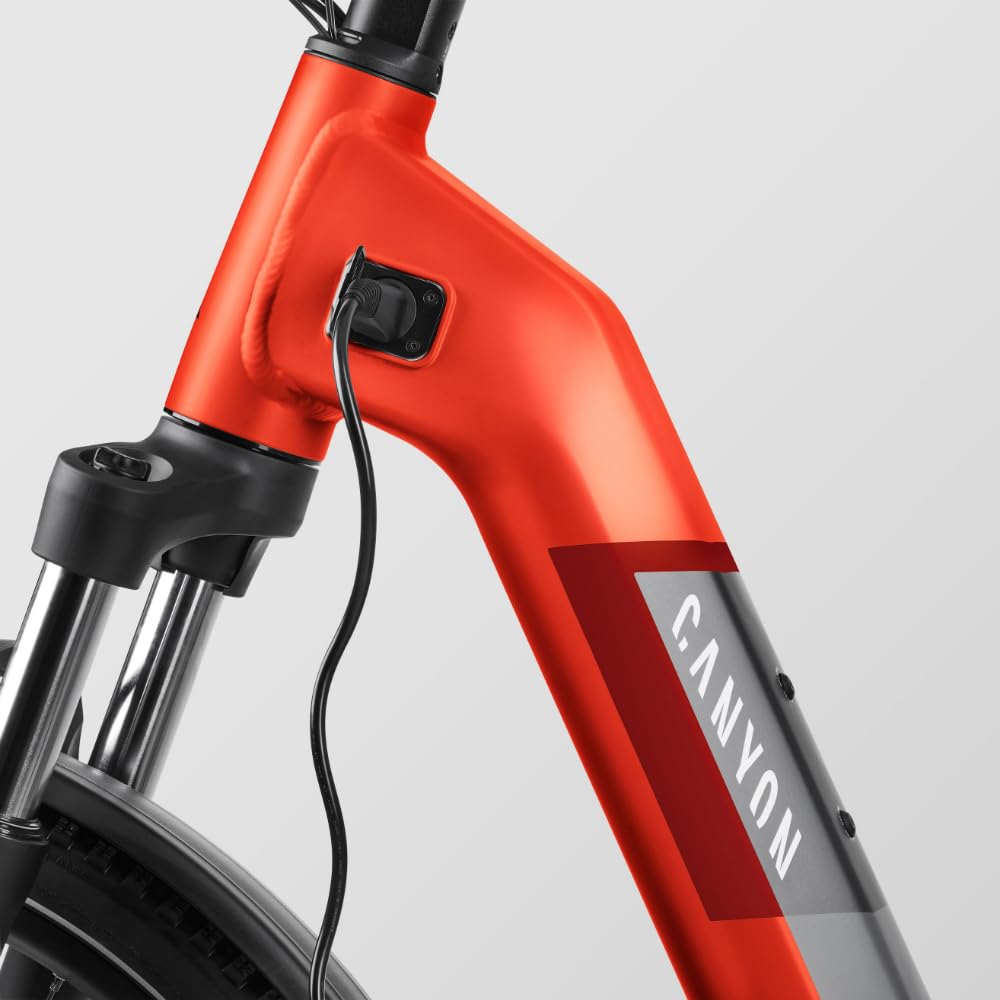 Canyon Pathlite:ON 7 step-through, Outback Orange, Small
