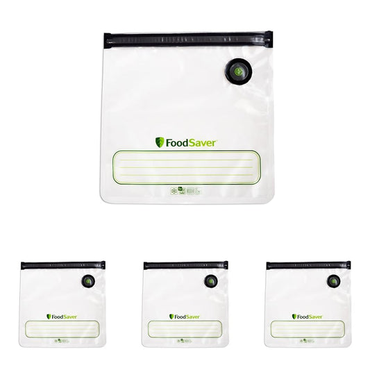 FoodSaver® Reusable Gallon Vacuum Zipper Bags