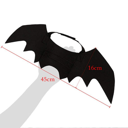 Pet Cat Bat Wings Halloween Dog Bat Costume, Bat Wings for Cat Halloween Costume Puppy Kitten Cosplay Bats Costume Pet Apparel, Cats Wings for Halloween Party Decoration Dress up Accessories