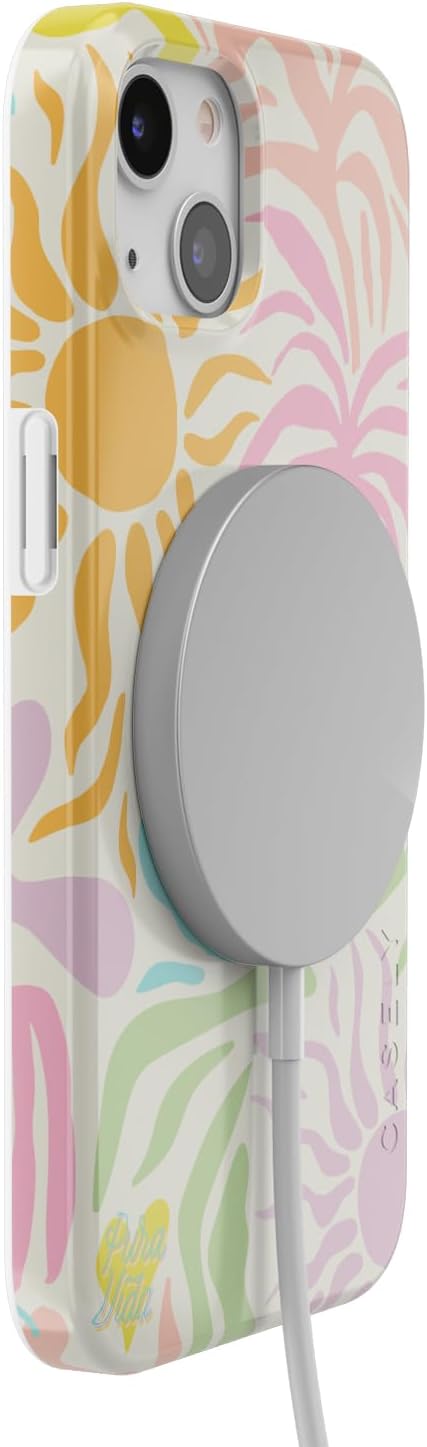 Casely iPhone 13 Case | Field of Flowers | Pastel Floral | Compatible with MagSafe | Classic Ultra Slim Design
