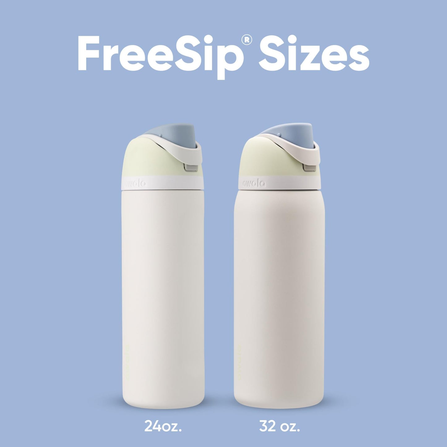 Owala FreeSip Insulated Stainless Steel Water Bottle with Straw for Sports and Travel, Leak Proof, BPA-Free, 945ml, Iced Breeze