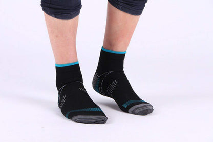 JOHNDA 6 Pairs Compression Socks for Men and Women, Plantar Fasciitis Arch Support Foot Relieve Pain Supports Heel
