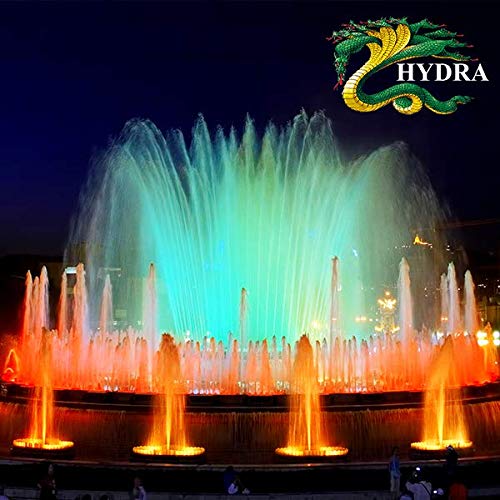 Hydra Fountain Clear Water Feature Cleaner | 60ml Treats 1,800L Highest Dilution Rates - Water Feature Treatment Keeps Water Crystal Clear from Algae, Cleans Water & Biofilm Build-up
