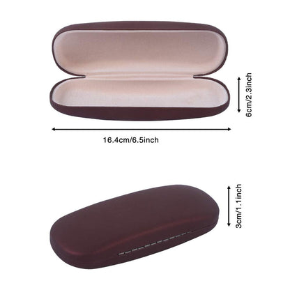 Yorgewd 4-Pack Glasses Case Hard Shell Eyeglasses Case Protective Casefits Most Glasses and Sunglasses Suitable for Men&Women