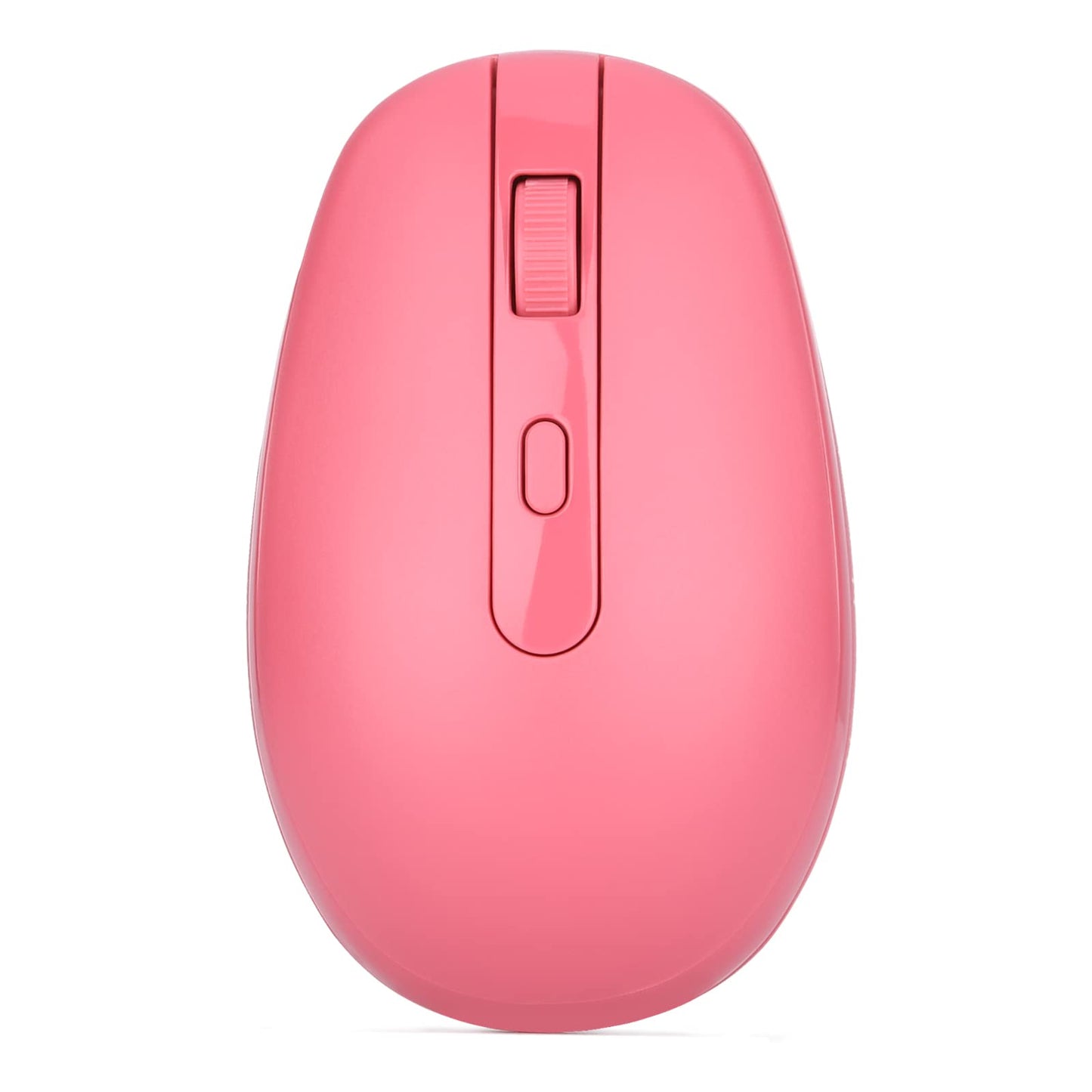 Rii Wireless Mouse RM700 2.4G Silent Mouse with USB Nano Receiver for Laptop,PC,Mac,Chromebook,Windows (Pink)