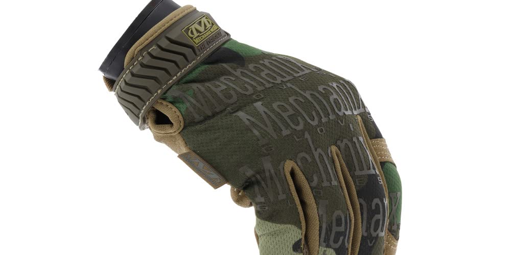 Mechanix wear - Original Woodland camo Gloves (Large, Camouflage) MG-77-010